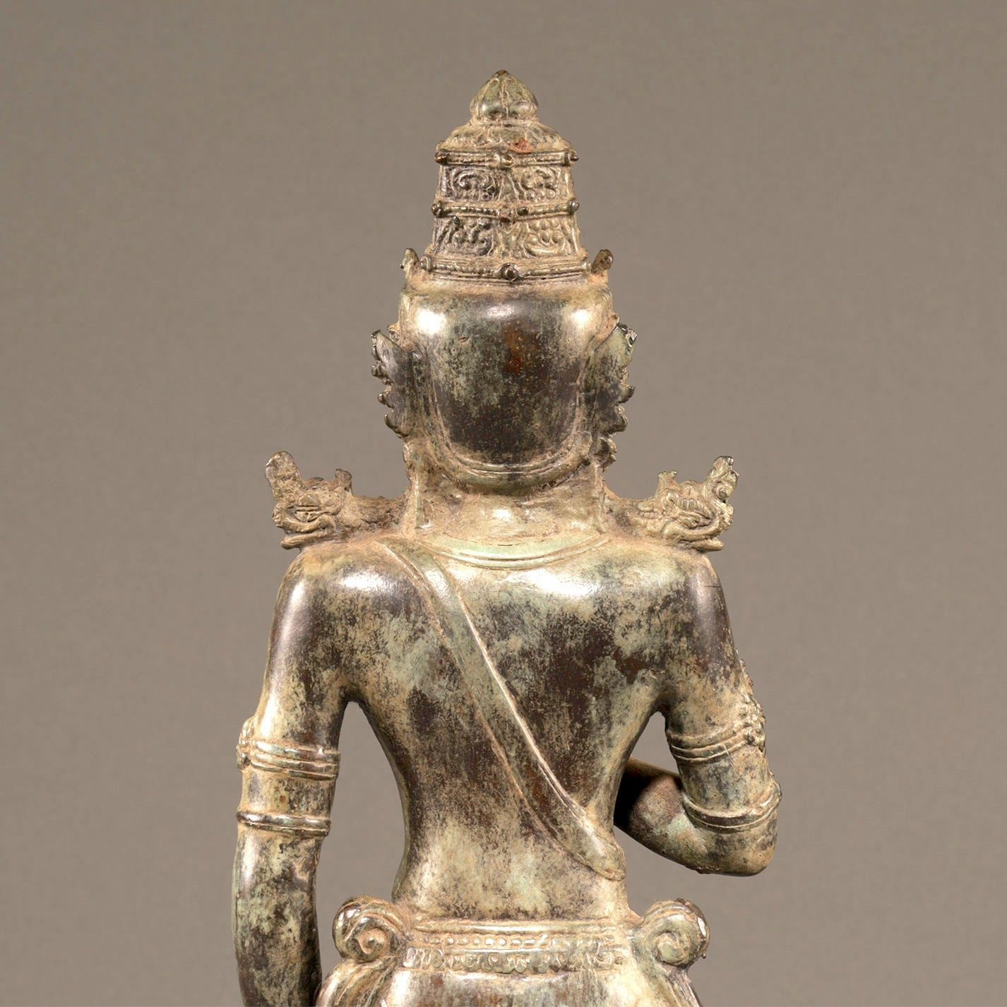 青銅観音菩薩立像