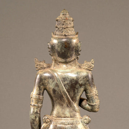 青銅観音菩薩立像