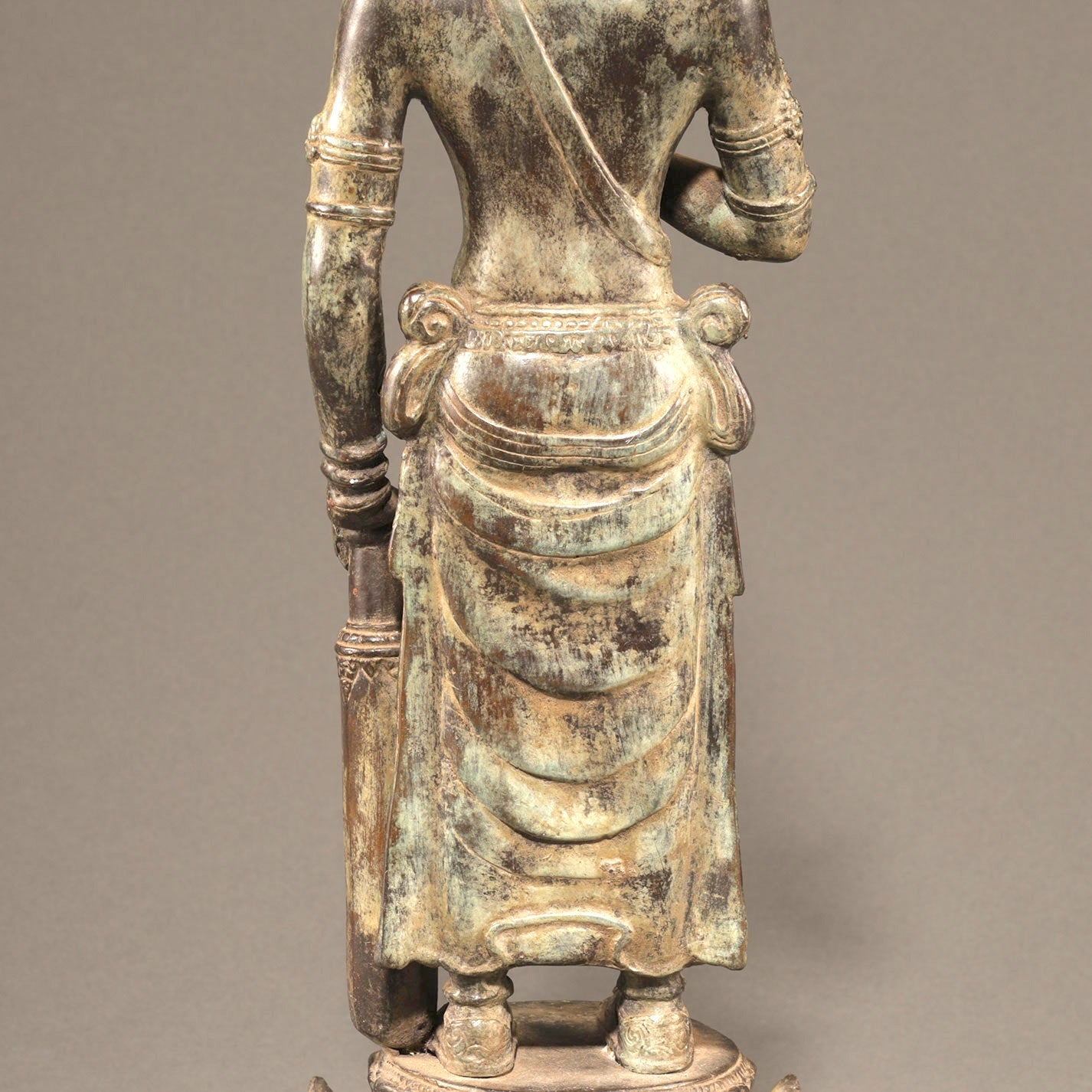 青銅観音菩薩立像