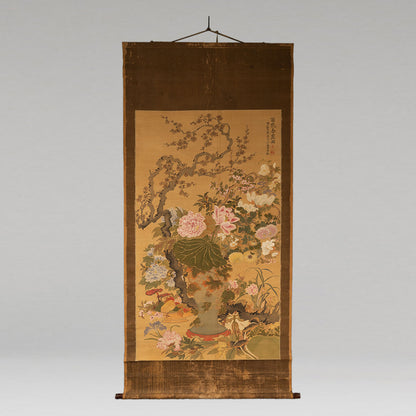 作者不明 "百花香露画"