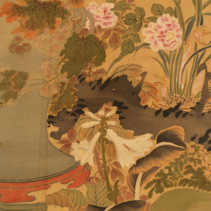 作者不明 "百花香露画"