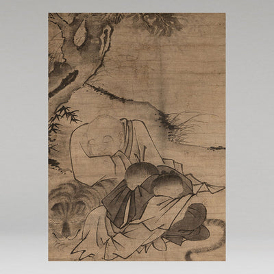 佚名 四睡圖
