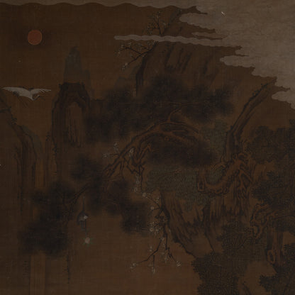Unknown Artist / Eighteen Arhats (Set of Four Hanging Scrolls) [Q0475]