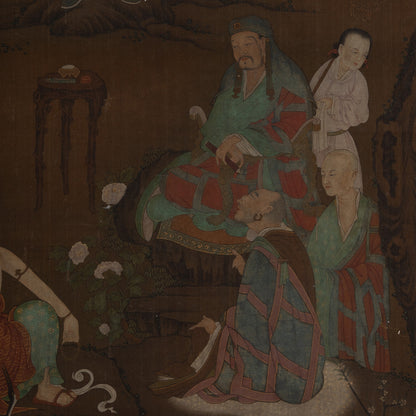 Unknown Artist / Eighteen Arhats (Set of Four Hanging Scrolls) [Q0475]