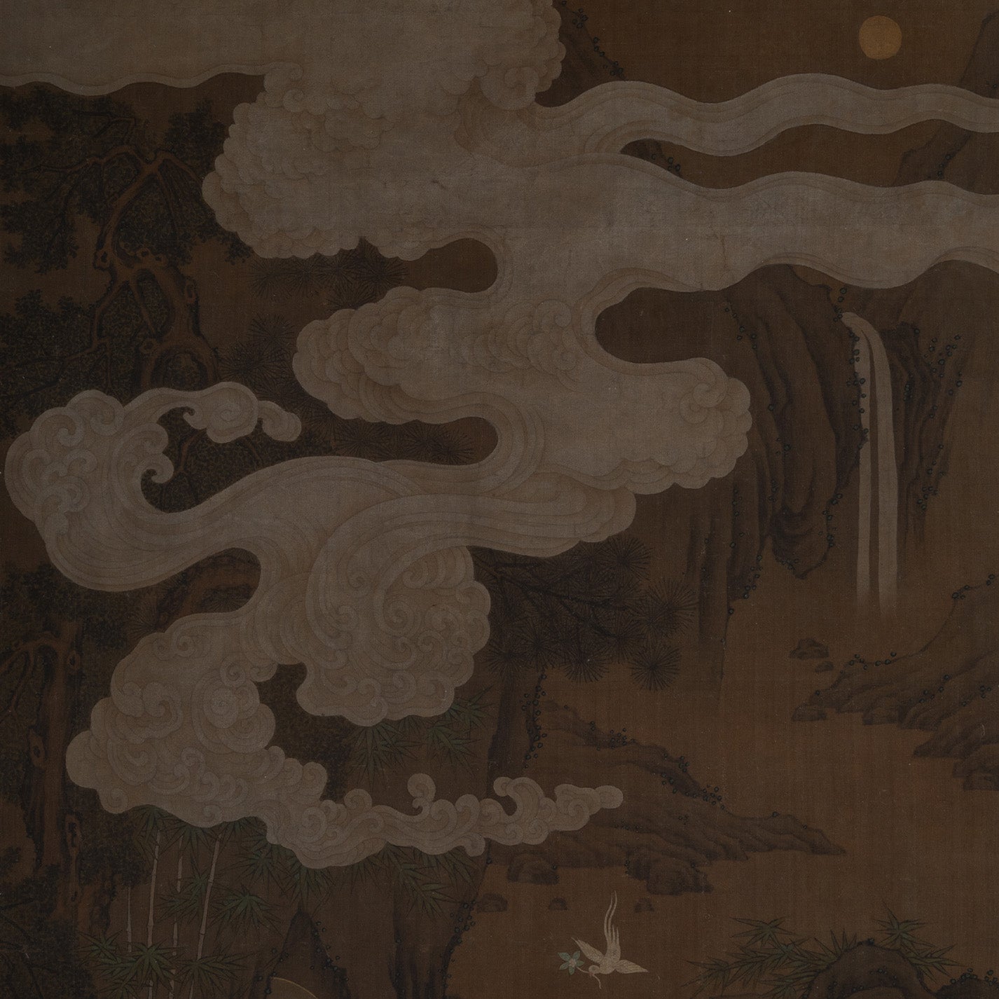 Unknown Artist / Eighteen Arhats (Set of Four Hanging Scrolls) [Q0475]
