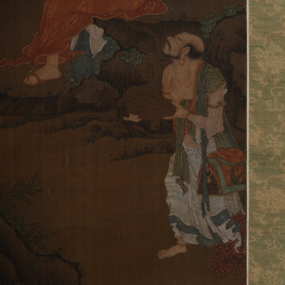 Unknown Artist / Eighteen Arhats (Set of Four Hanging Scrolls) [Q0475]