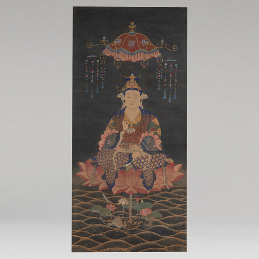 [Q0477] 佚名／觀音圖掛軸