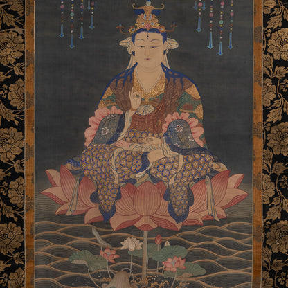 [Q0477] 佚名／觀音圖掛軸