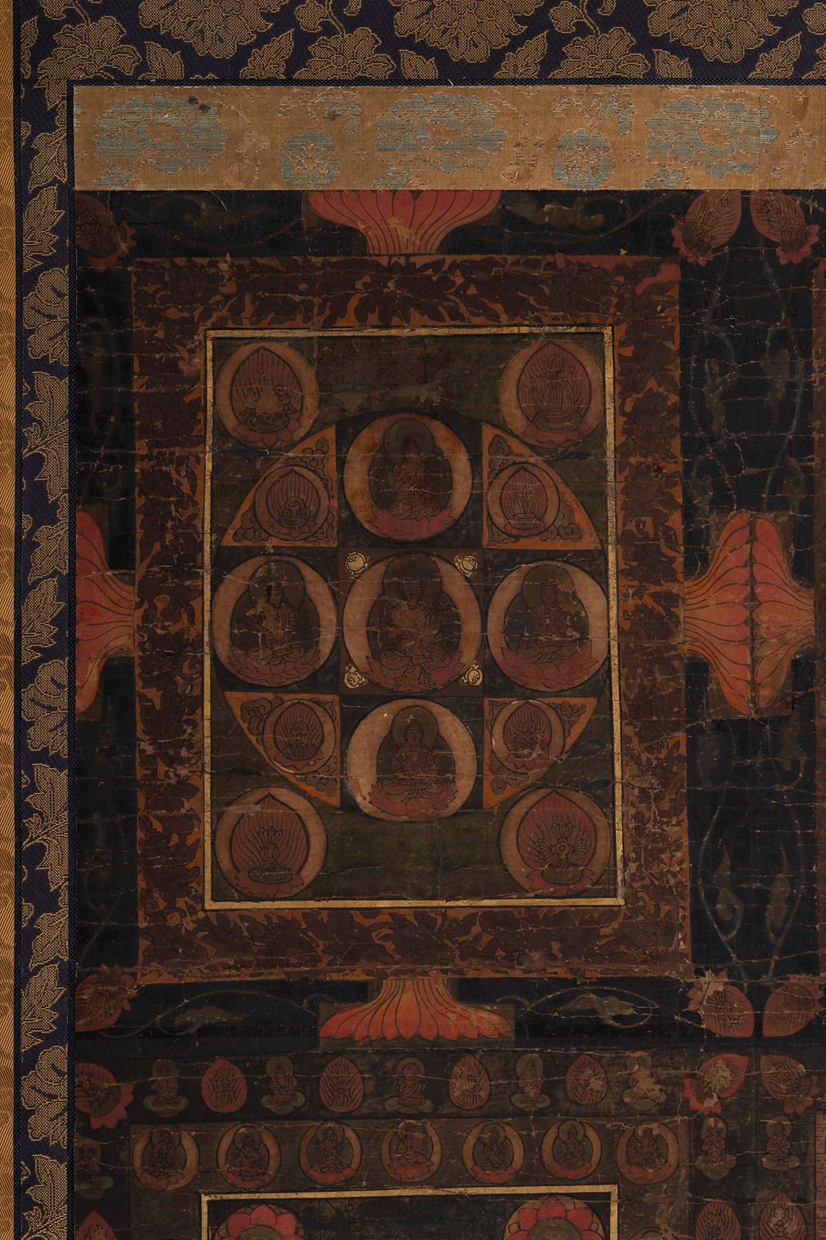 [Q0478] Unknown Artist / Mandala of the Two Realms, a Pair of Hanging Scrolls