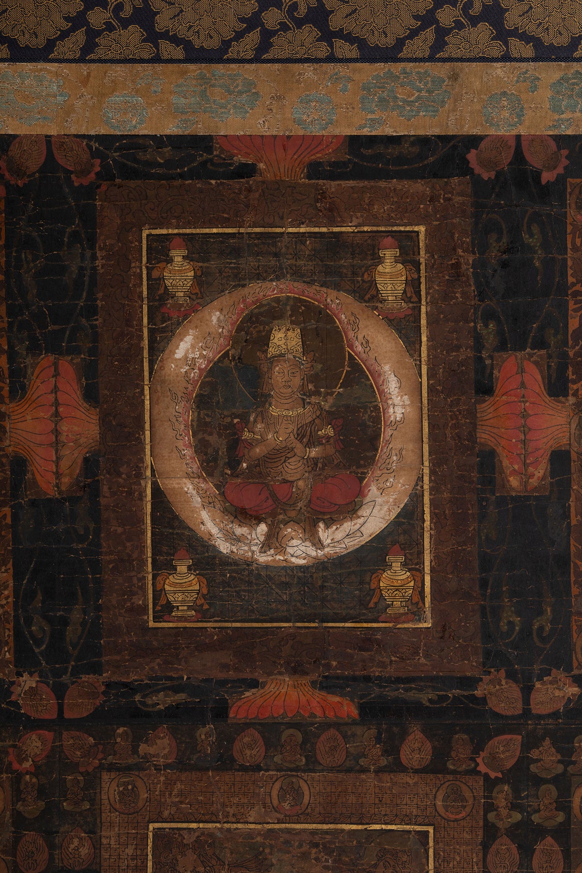 [Q0478] Unknown Artist / Mandala of the Two Realms, a Pair of Hanging Scrolls