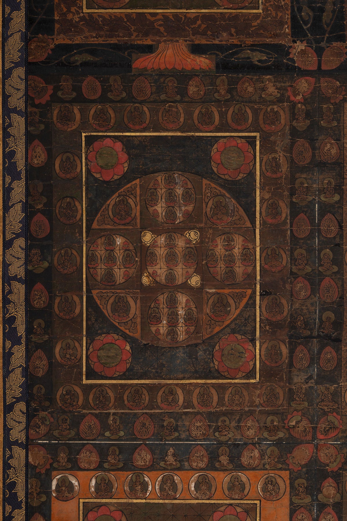 [Q0478] Unknown Artist / Mandala of the Two Realms, a Pair of Hanging Scrolls