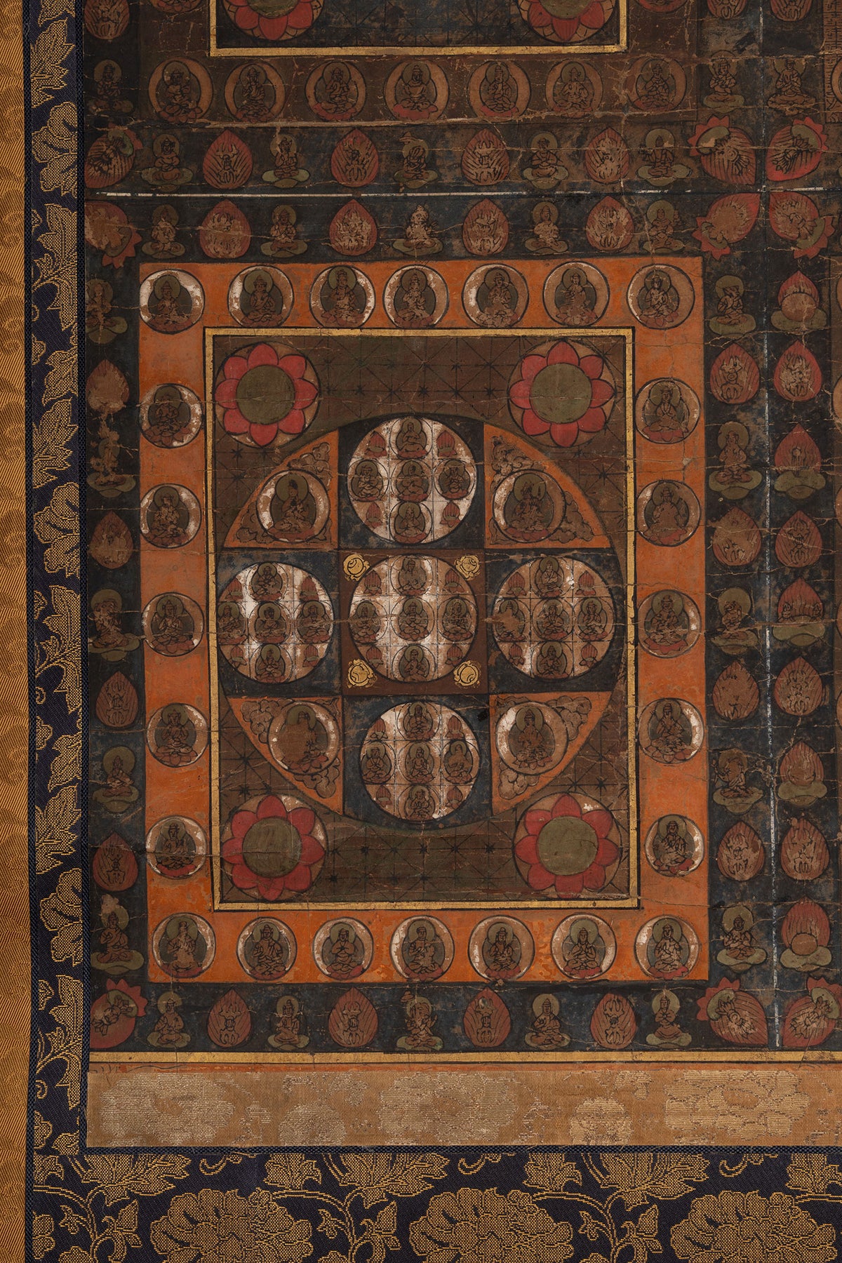 [Q0478] Unknown Artist / Mandala of the Two Realms, a Pair of Hanging Scrolls