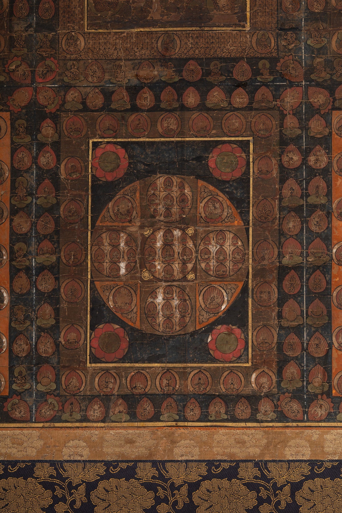 [Q0478] Unknown Artist / Mandala of the Two Realms, a Pair of Hanging Scrolls