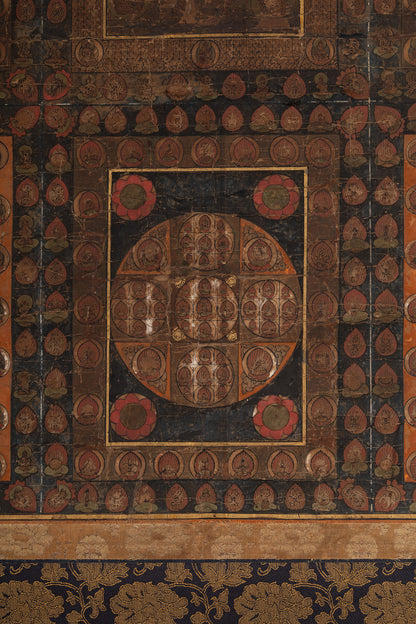 [Q0478] Unknown Artist / Mandala of the Two Realms, a Pair of Hanging Scrolls