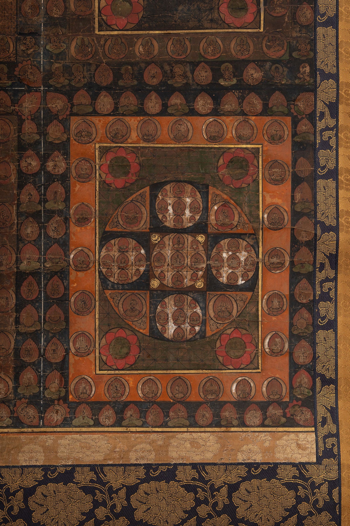 [Q0478] Unknown Artist / Mandala of the Two Realms, a Pair of Hanging Scrolls