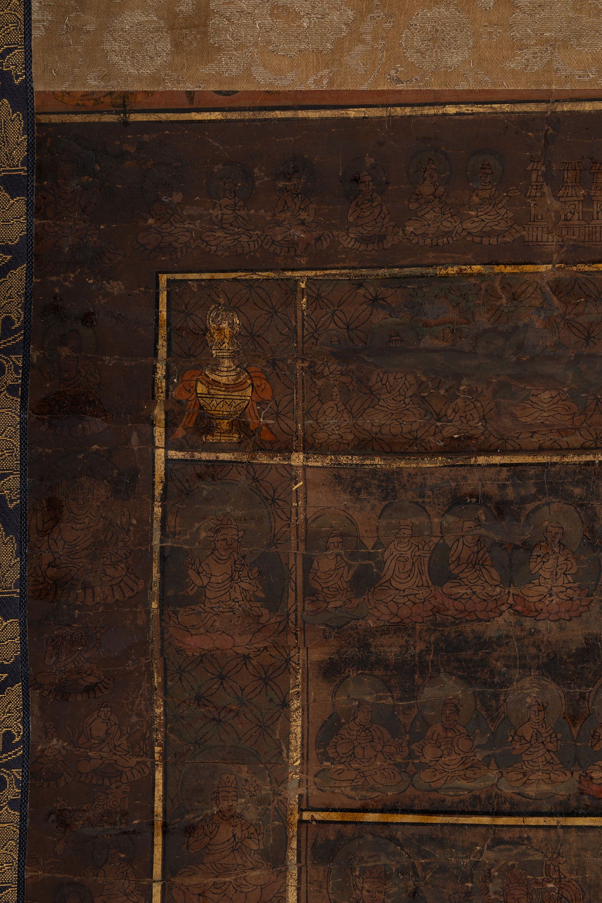 [Q0478] Unknown Artist / Mandala of the Two Realms, a Pair of Hanging Scrolls