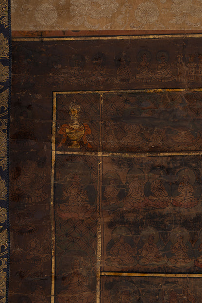 [Q0478] Unknown Artist / Mandala of the Two Realms, a Pair of Hanging Scrolls