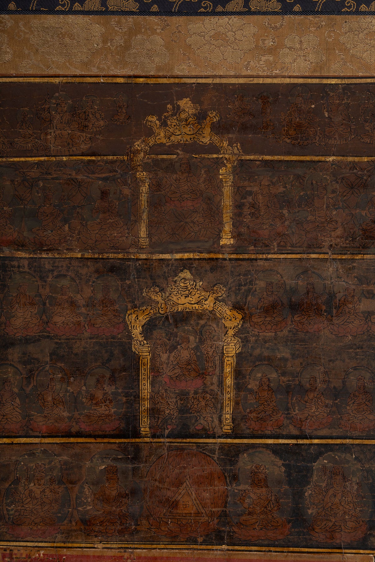 [Q0478] Unknown Artist / Mandala of the Two Realms, a Pair of Hanging Scrolls