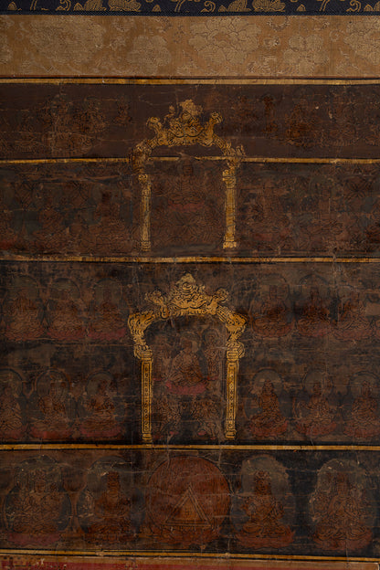 [Q0478] Unknown Artist / Mandala of the Two Realms, a Pair of Hanging Scrolls