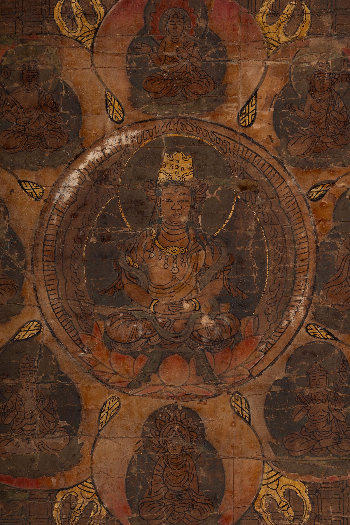 [Q0478] Unknown Artist / Mandala of the Two Realms, a Pair of Hanging Scrolls