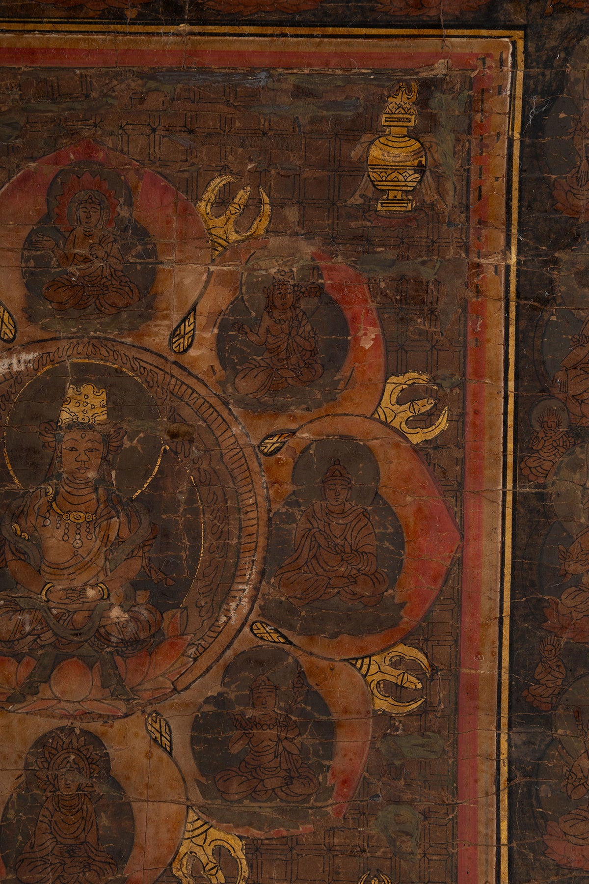 [Q0478] Unknown Artist / Mandala of the Two Realms, a Pair of Hanging Scrolls