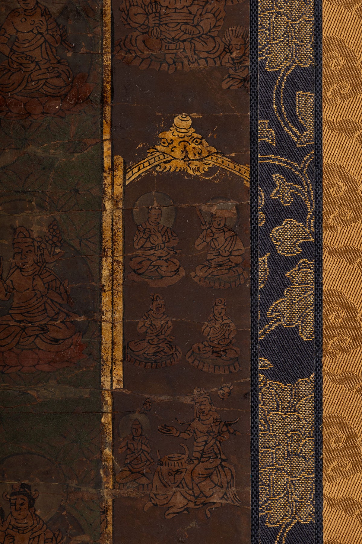 [Q0478] Unknown Artist / Mandala of the Two Realms, a Pair of Hanging Scrolls