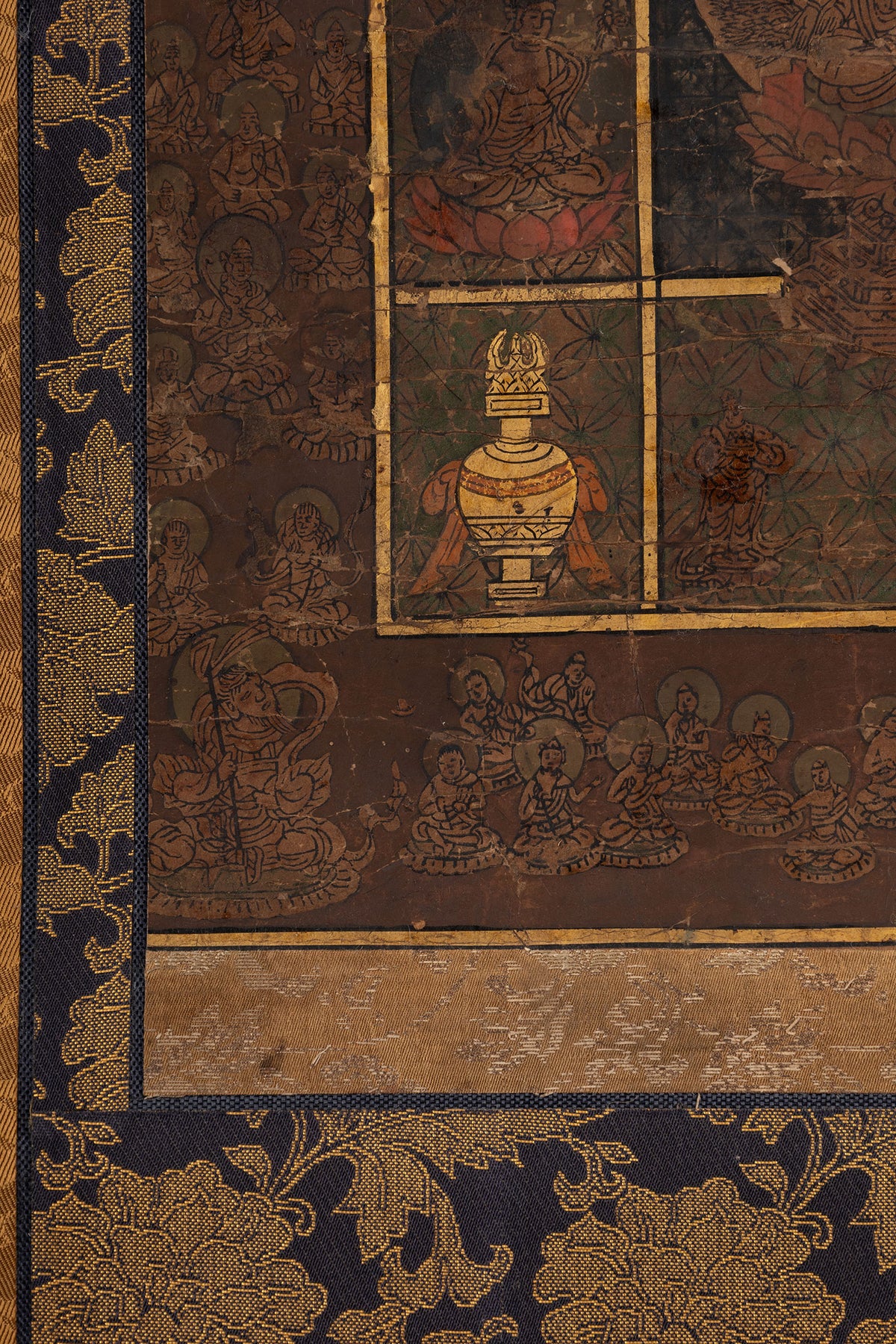 [Q0478] Unknown Artist / Mandala of the Two Realms, a Pair of Hanging Scrolls