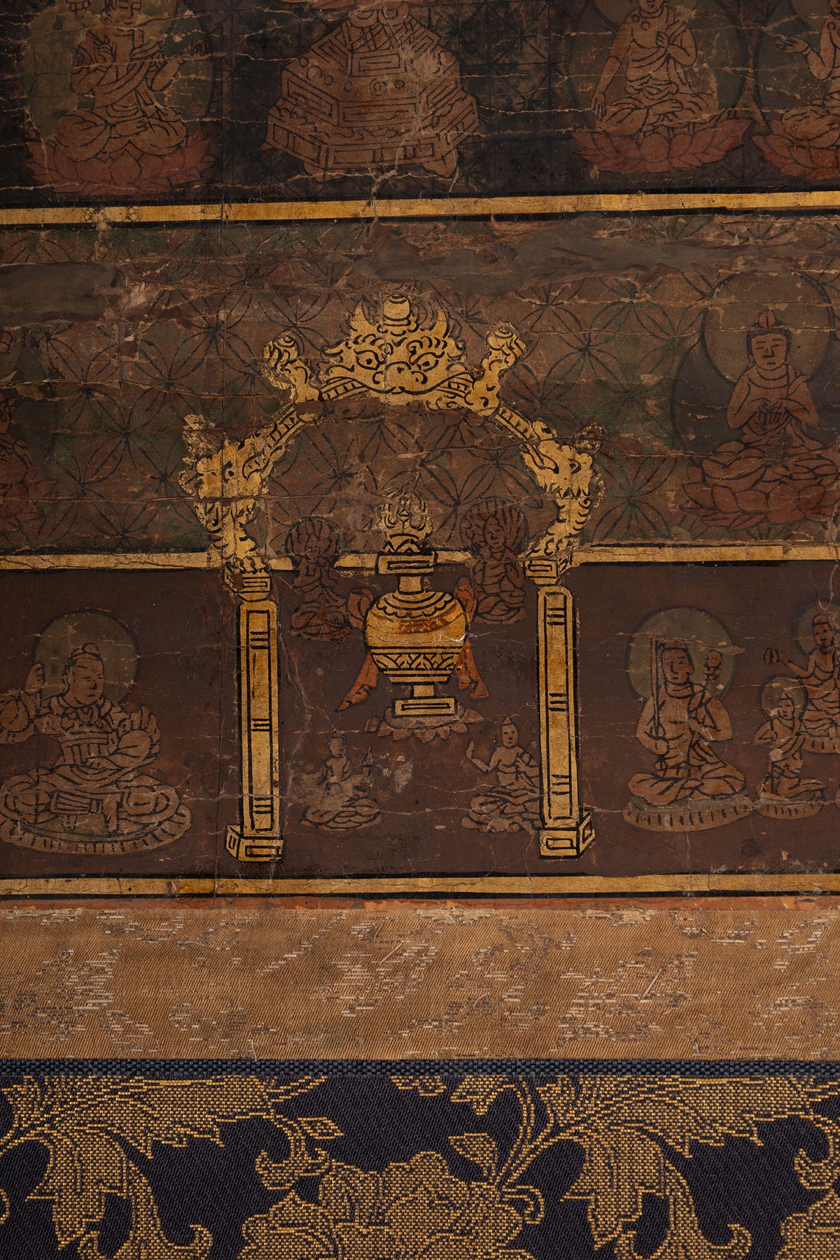[Q0478] Unknown Artist / Mandala of the Two Realms, a Pair of Hanging Scrolls
