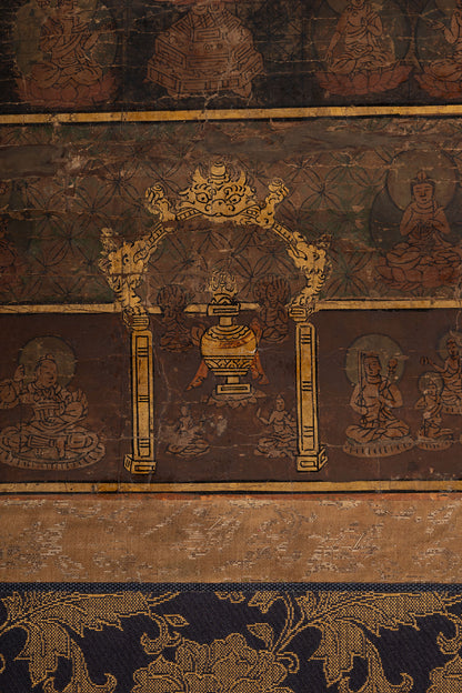 [Q0478] Unknown Artist / Mandala of the Two Realms, a Pair of Hanging Scrolls