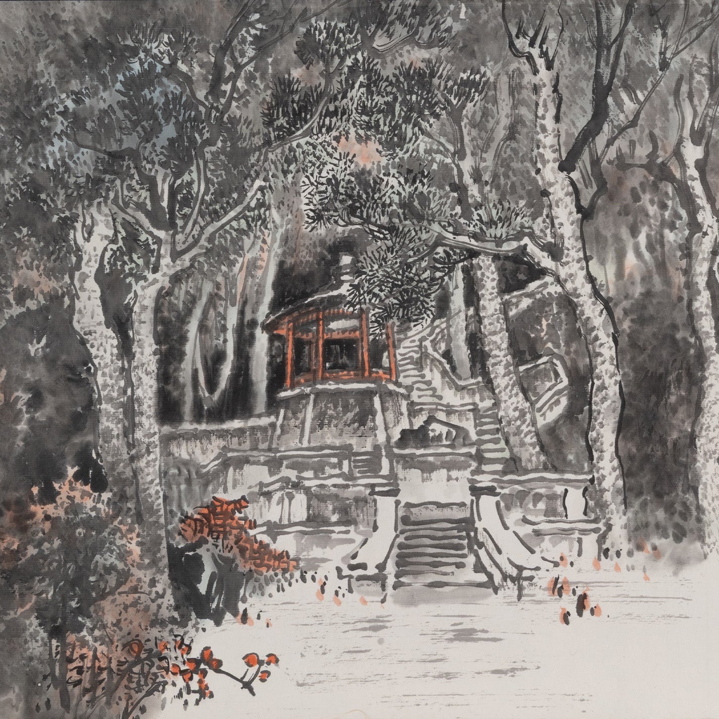 [R0121-002] 崔松石 / 香山白松亭