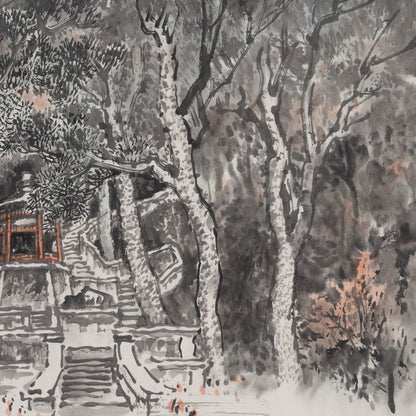 [R0121-002] 崔松石 / 香山白松亭