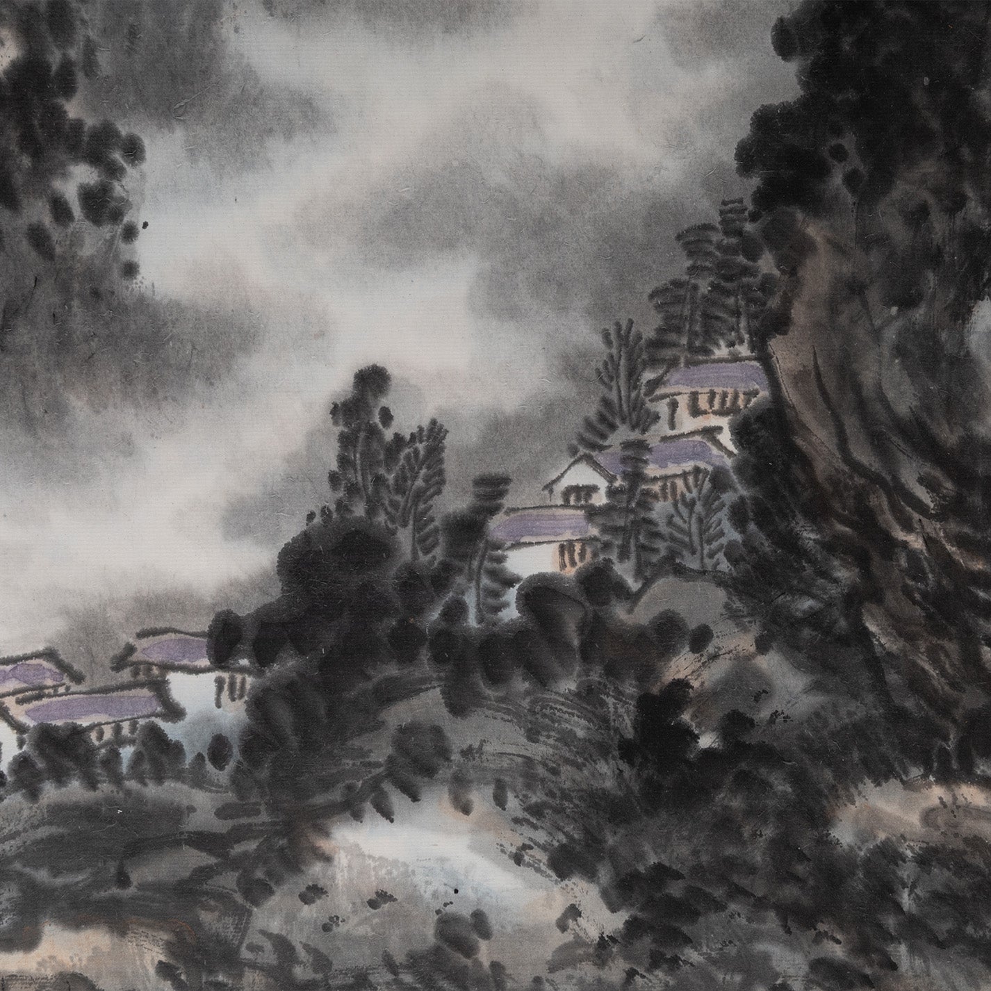 陳少若 / 觀瀑圖