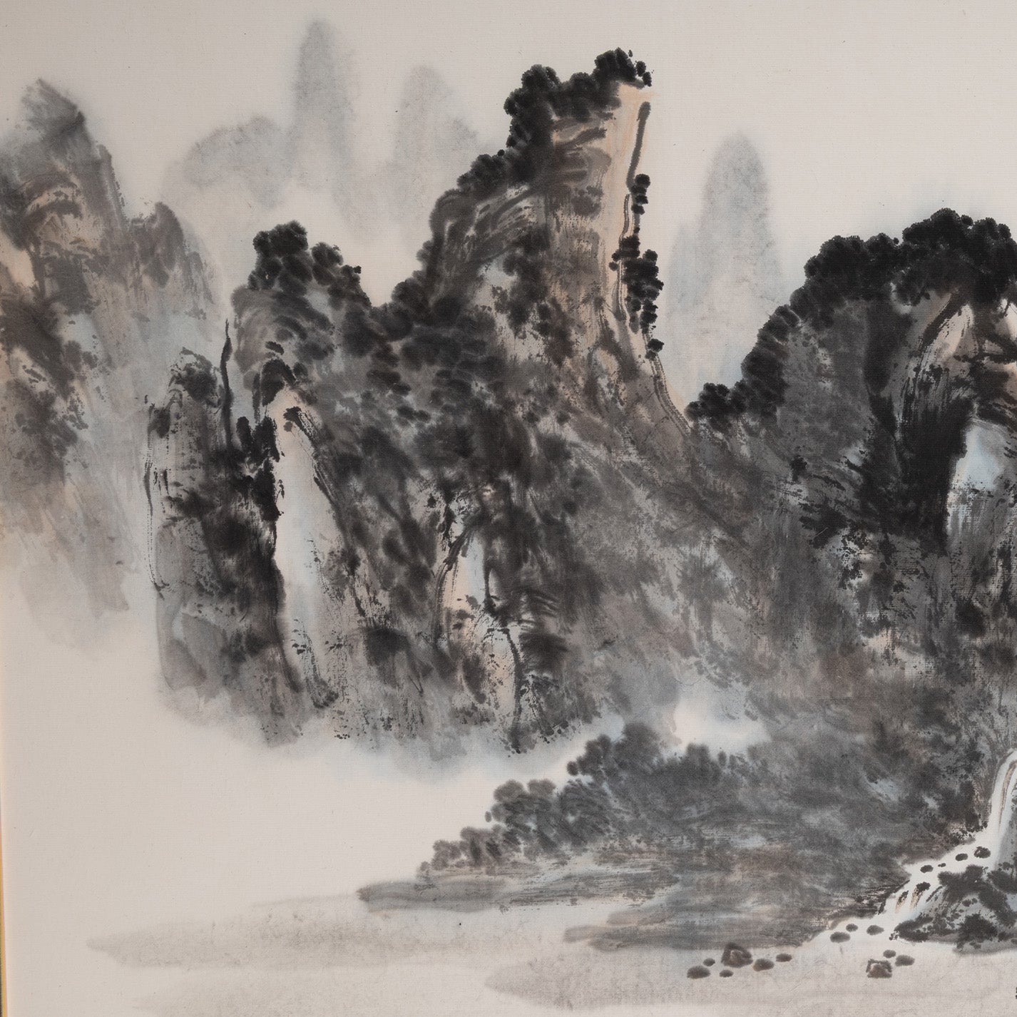 陳少若 / 觀瀑圖