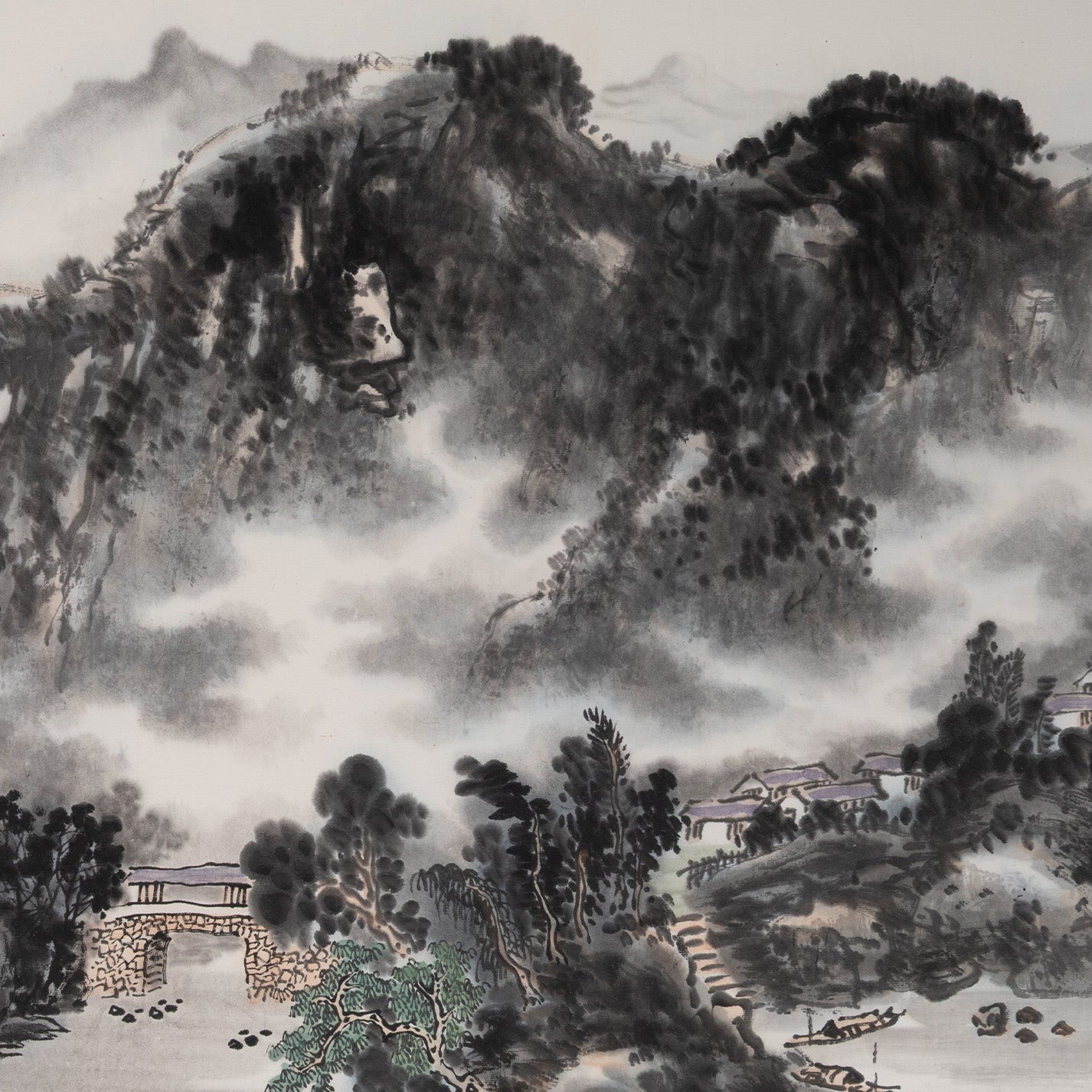 陳少若 / 觀瀑圖