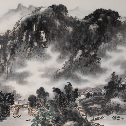 陳少若 / 觀瀑圖