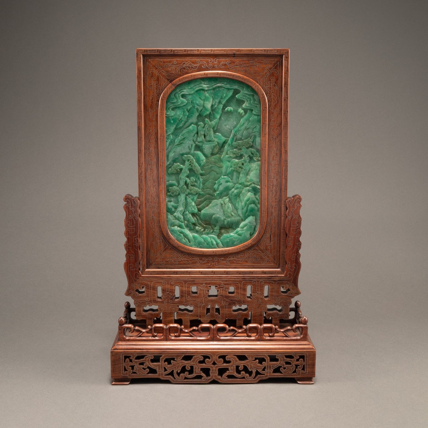 Jade Inkstone Screen