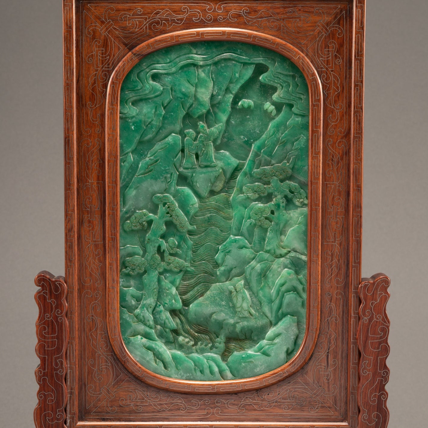 Jade Inkstone Screen