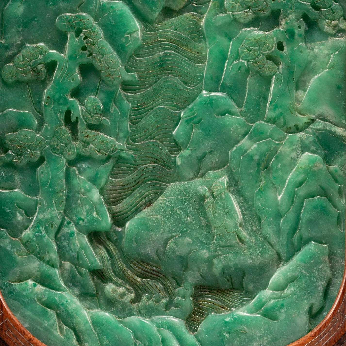 Jade Inkstone Screen