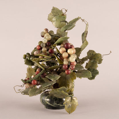 翠玉葡萄樹擺件