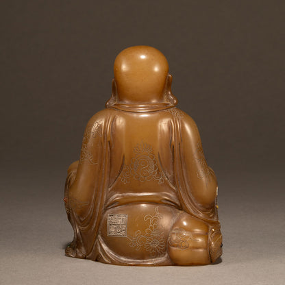 蘇山石彌勒佛柱