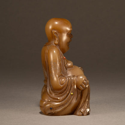 蘇山石彌勒佛柱