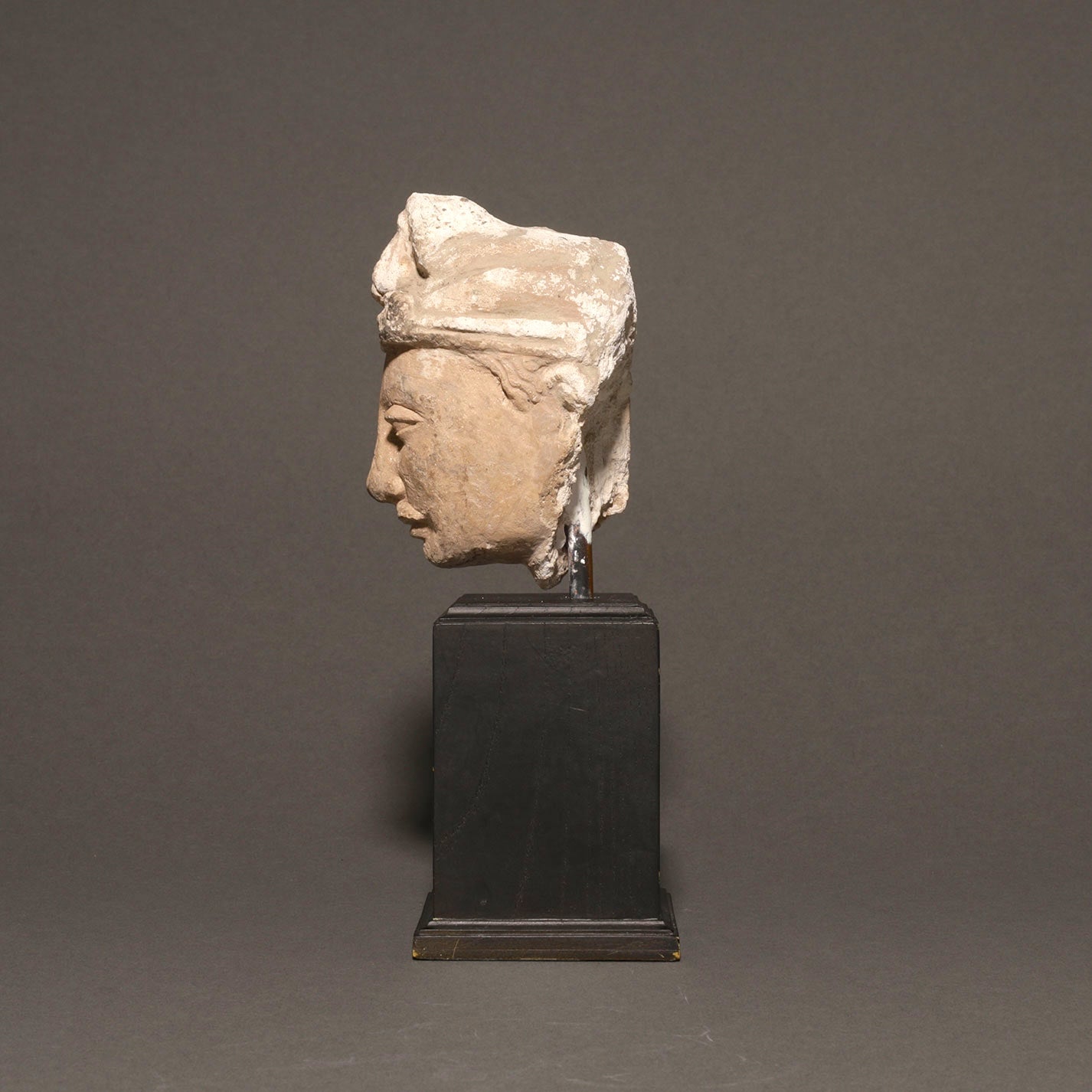 Terracotta Buddha Head [V0125]