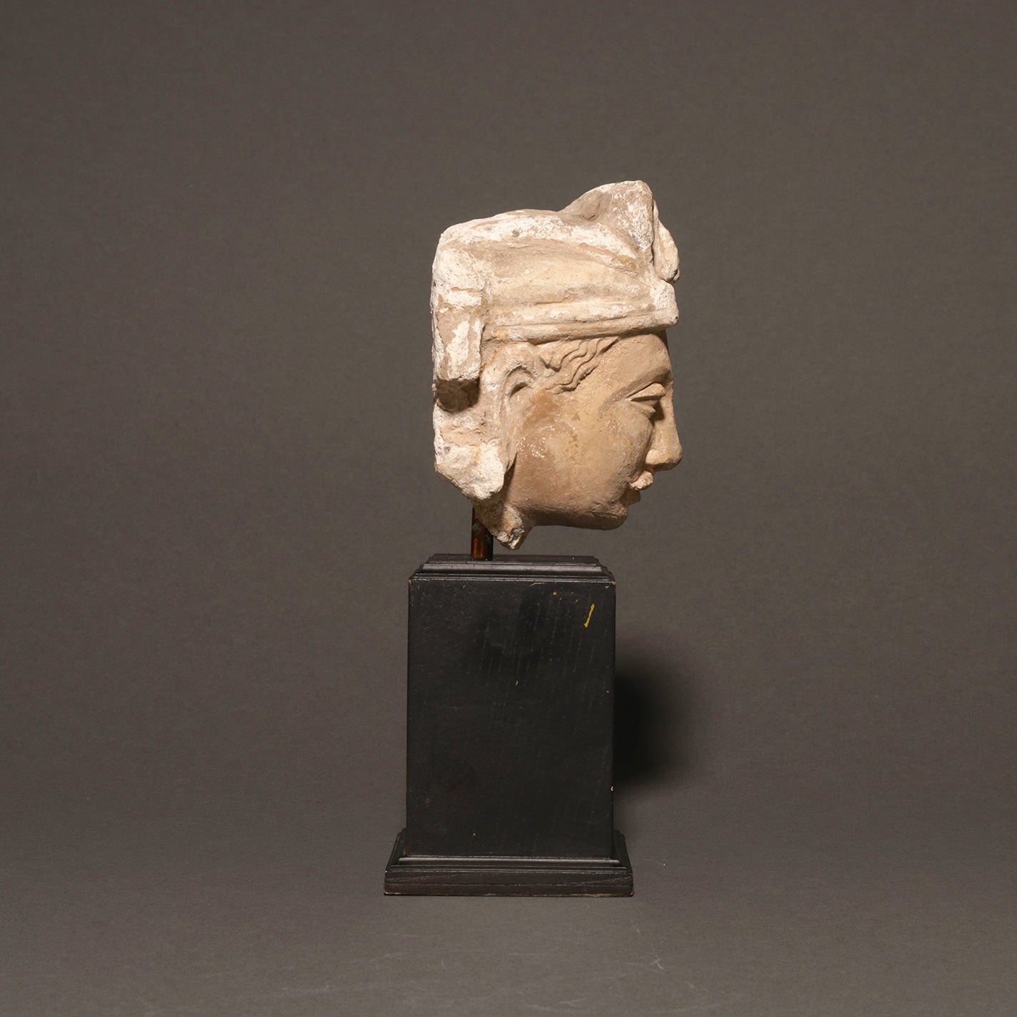Terracotta Buddha Head [V0125]