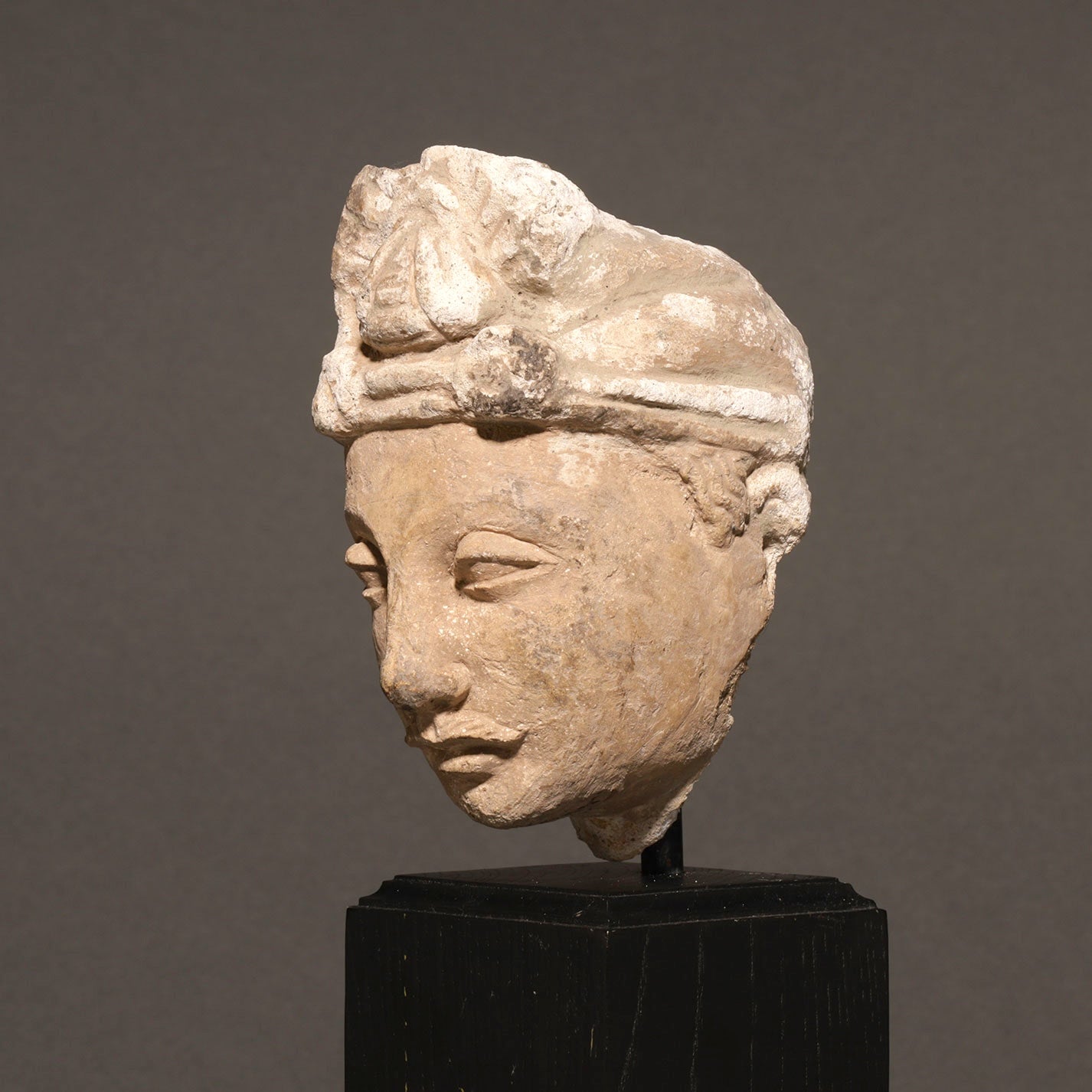 Terracotta Buddha Head [V0125]