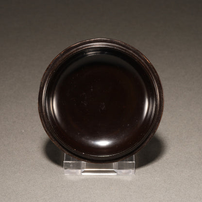 剔黒屈輪文香盒