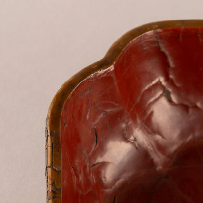 Lacquer Square Box and Cover [W0190]