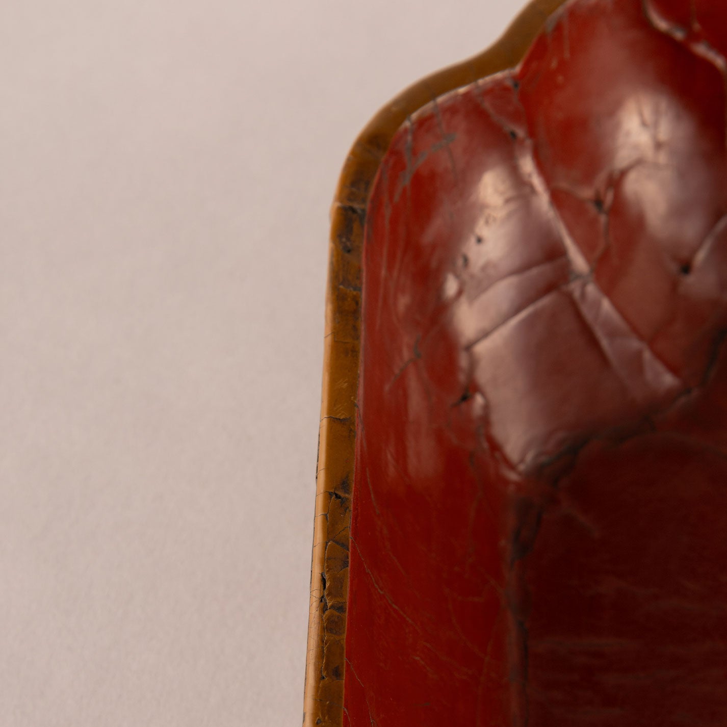 Lacquer Square Box and Cover [W0190]