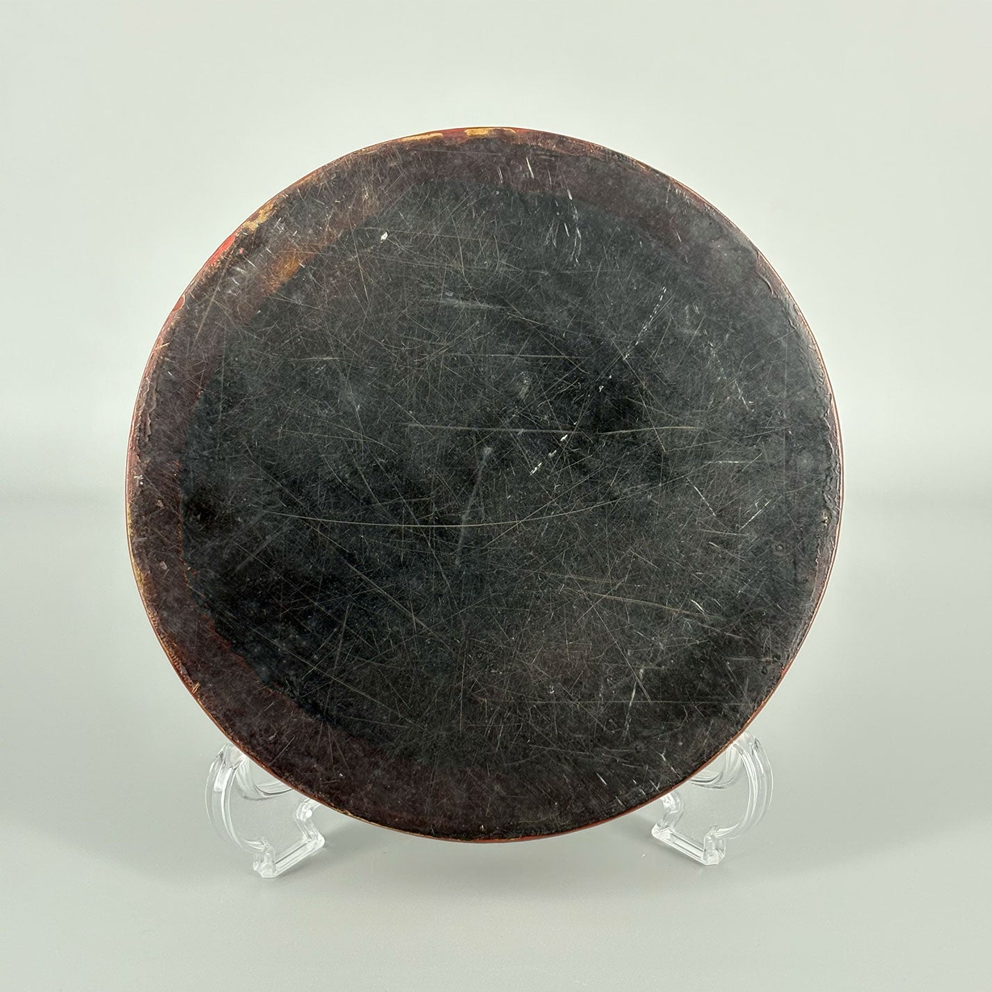 剔紅人物紋捧盒