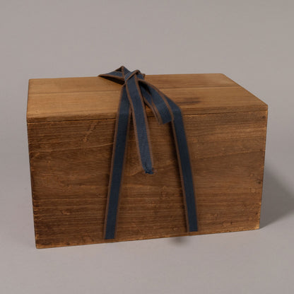 Rosewood Statue of a Reclining Tennyo