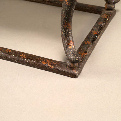 黑漆螺鈿花鳥紋花臺